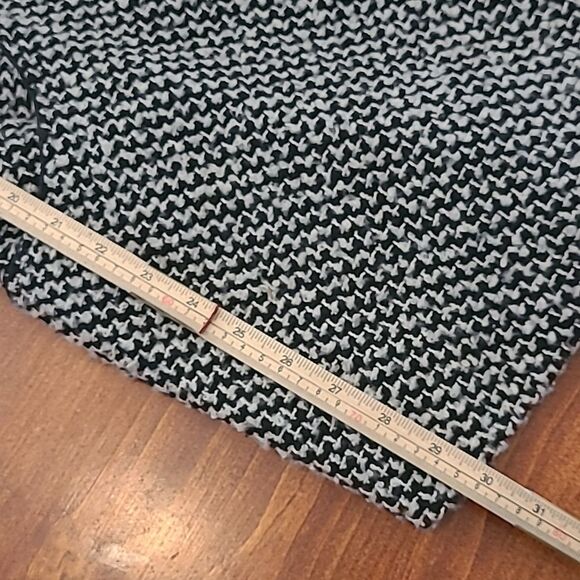 J2 by jou jou wool blend jacket black and gray tweed coat size L womens - Picture 9 of 10